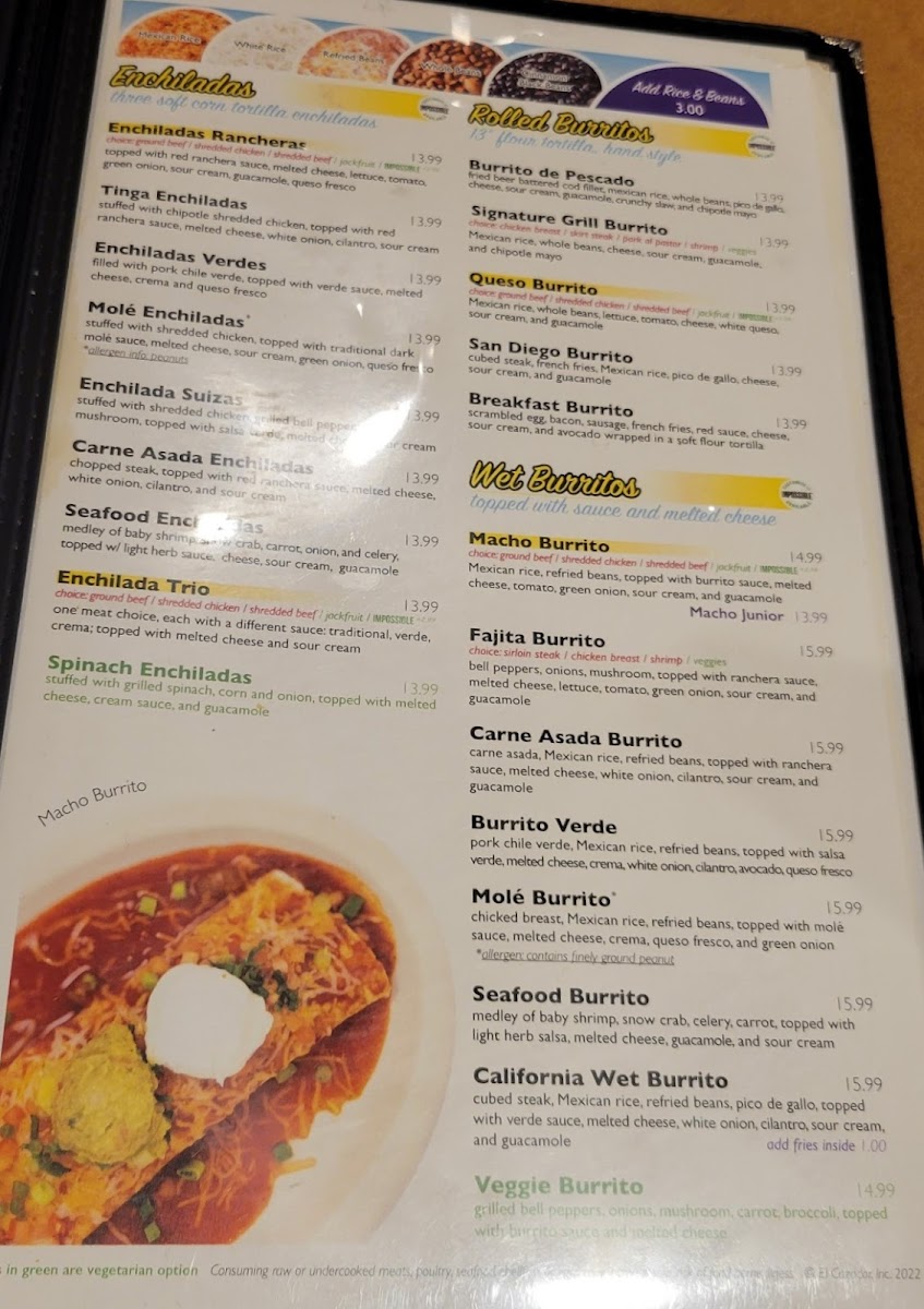 Menu El Cazador Mexican Grill & Cantina-3