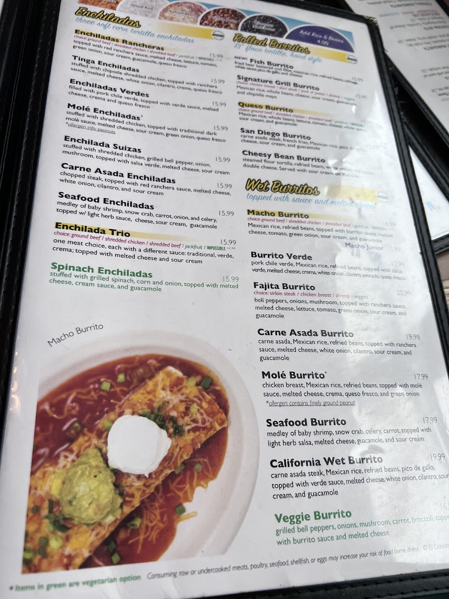 Menu El Cazador Mexican Grill & Cantina-5