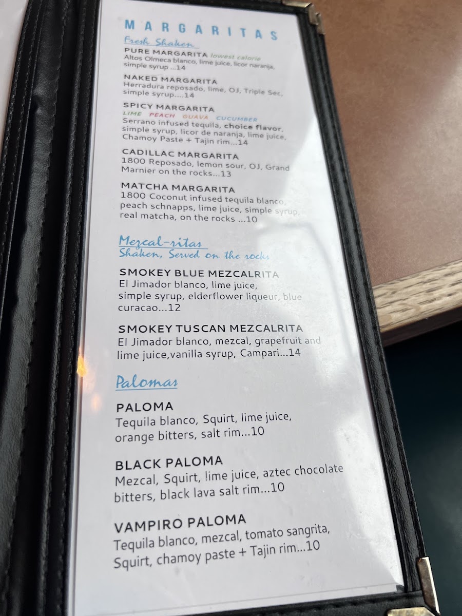 Menu El Cazador Mexican Grill & Cantina-6