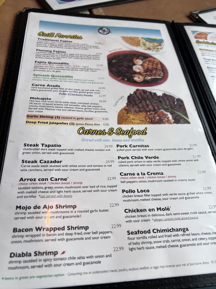 Menu El Cazador Mexican Grill & Cantina-9